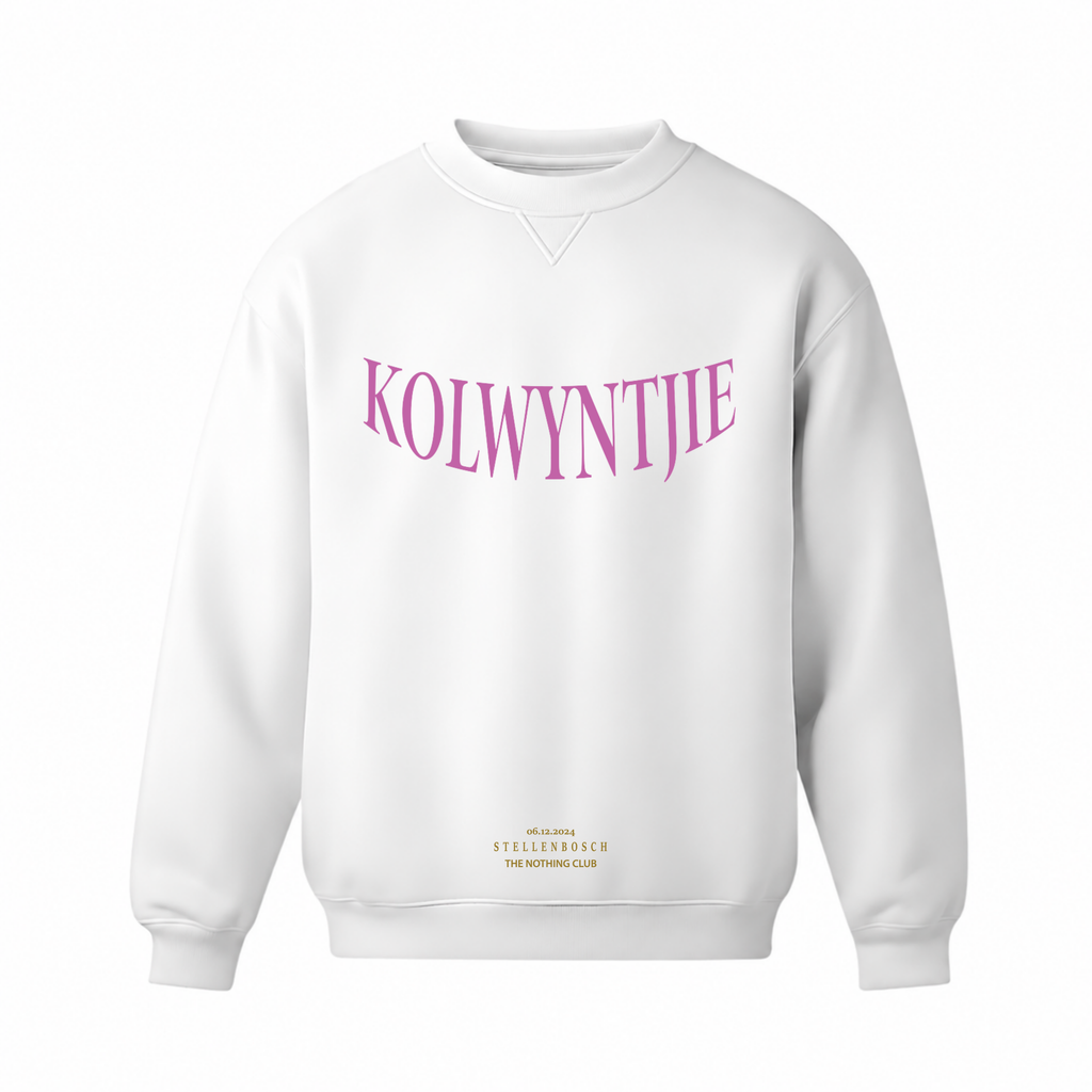 "Swooshy Kolwyntjie" Crew Neck Sweater