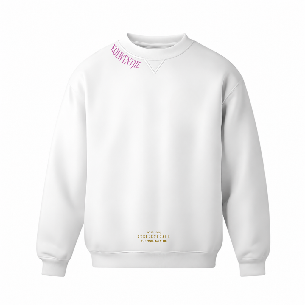 "Colar Swooshy Kolwyntjie" Crew Neck Sweater