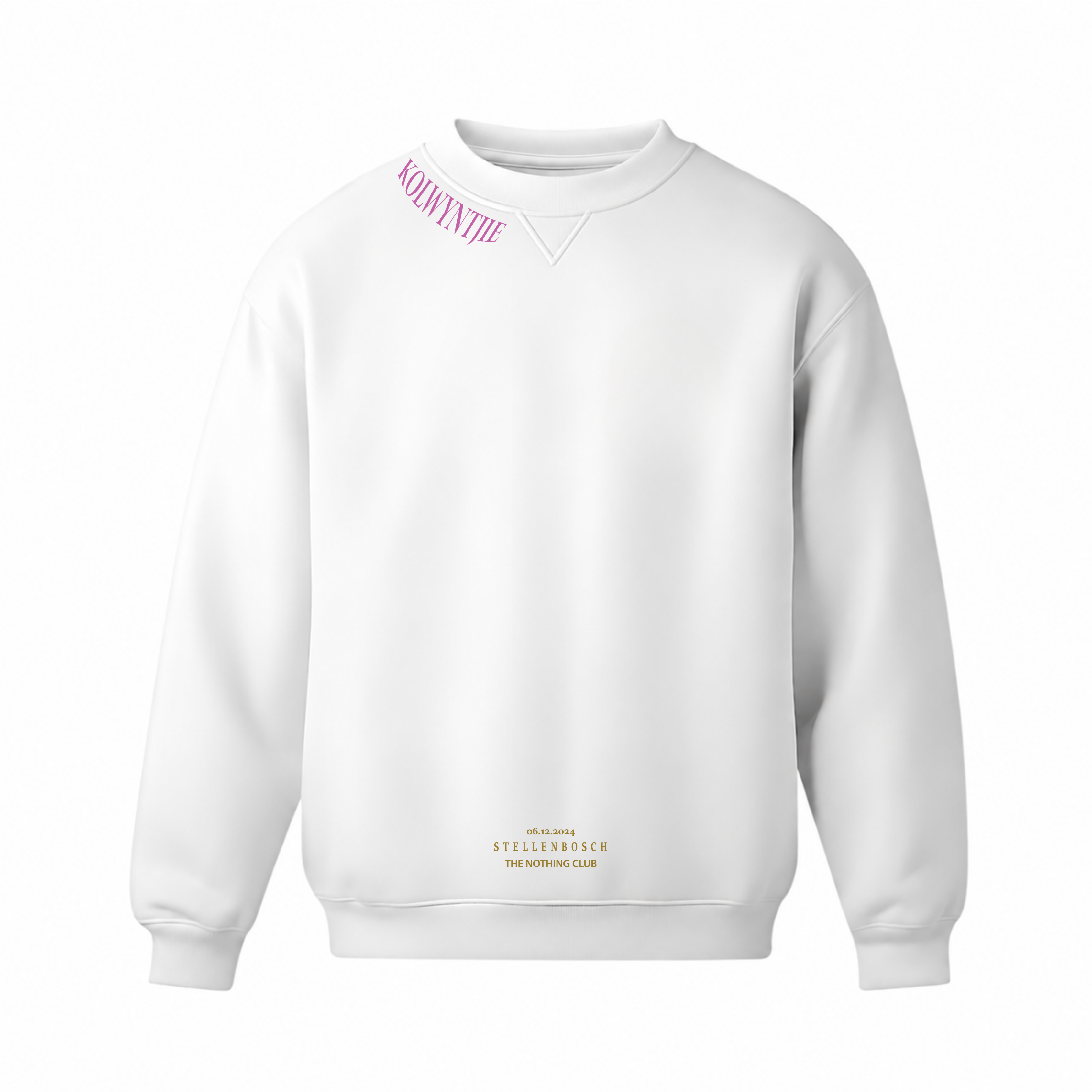 "Colar Swooshy Kolwyntjie" Crew Neck Sweater