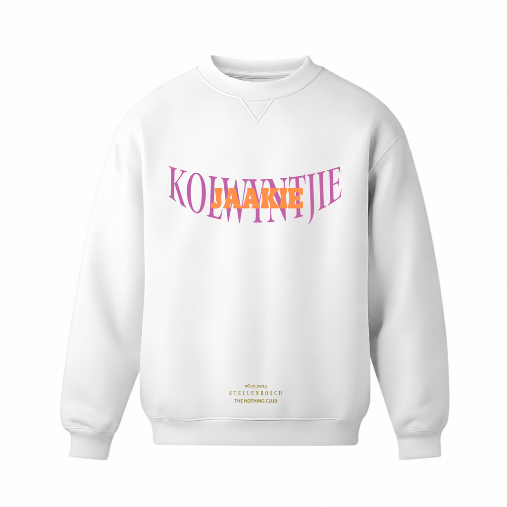 "Jaakie Kolwyntjie" Crew Neck Sweater