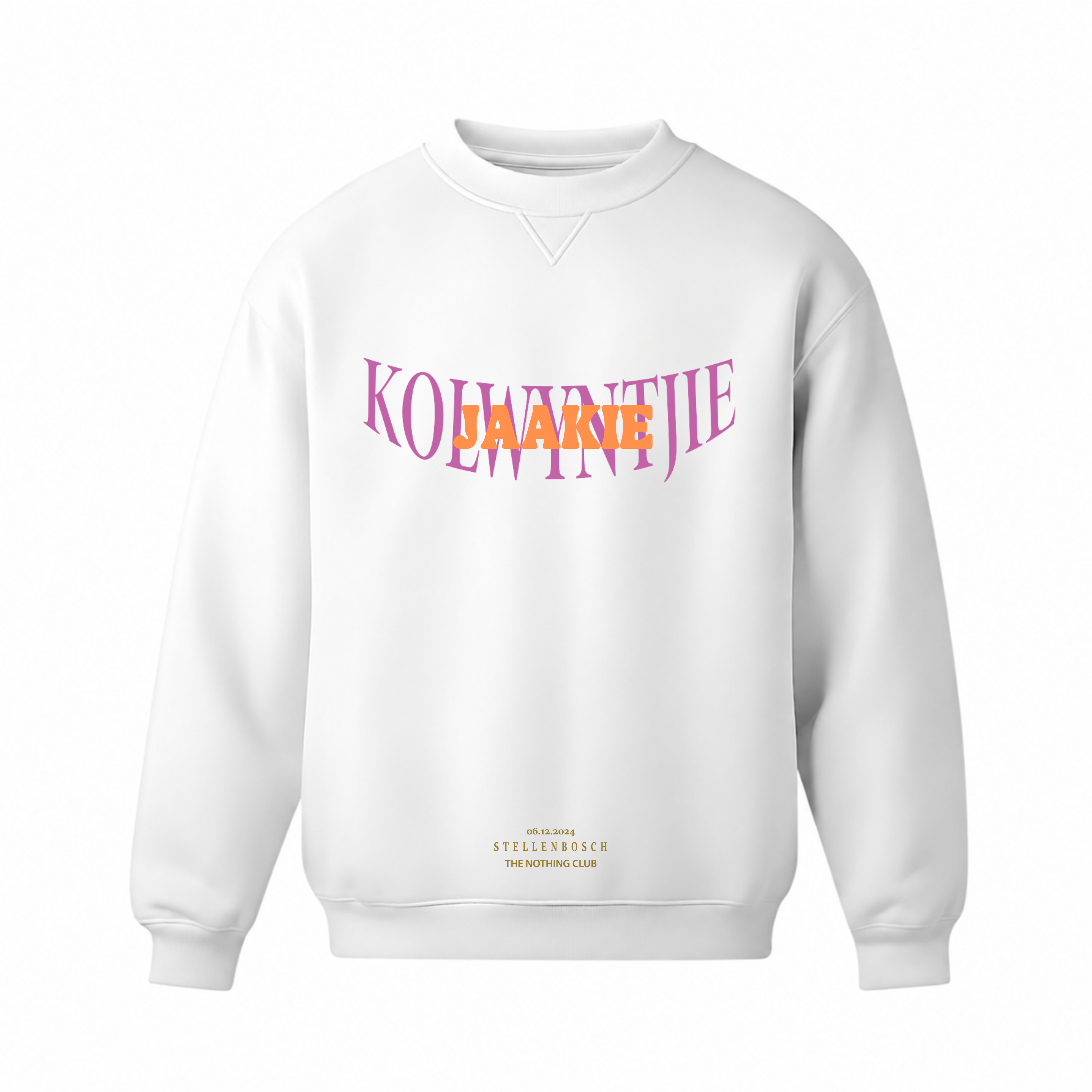 "Jaakie Kolwyntjie" Crew Neck Sweater