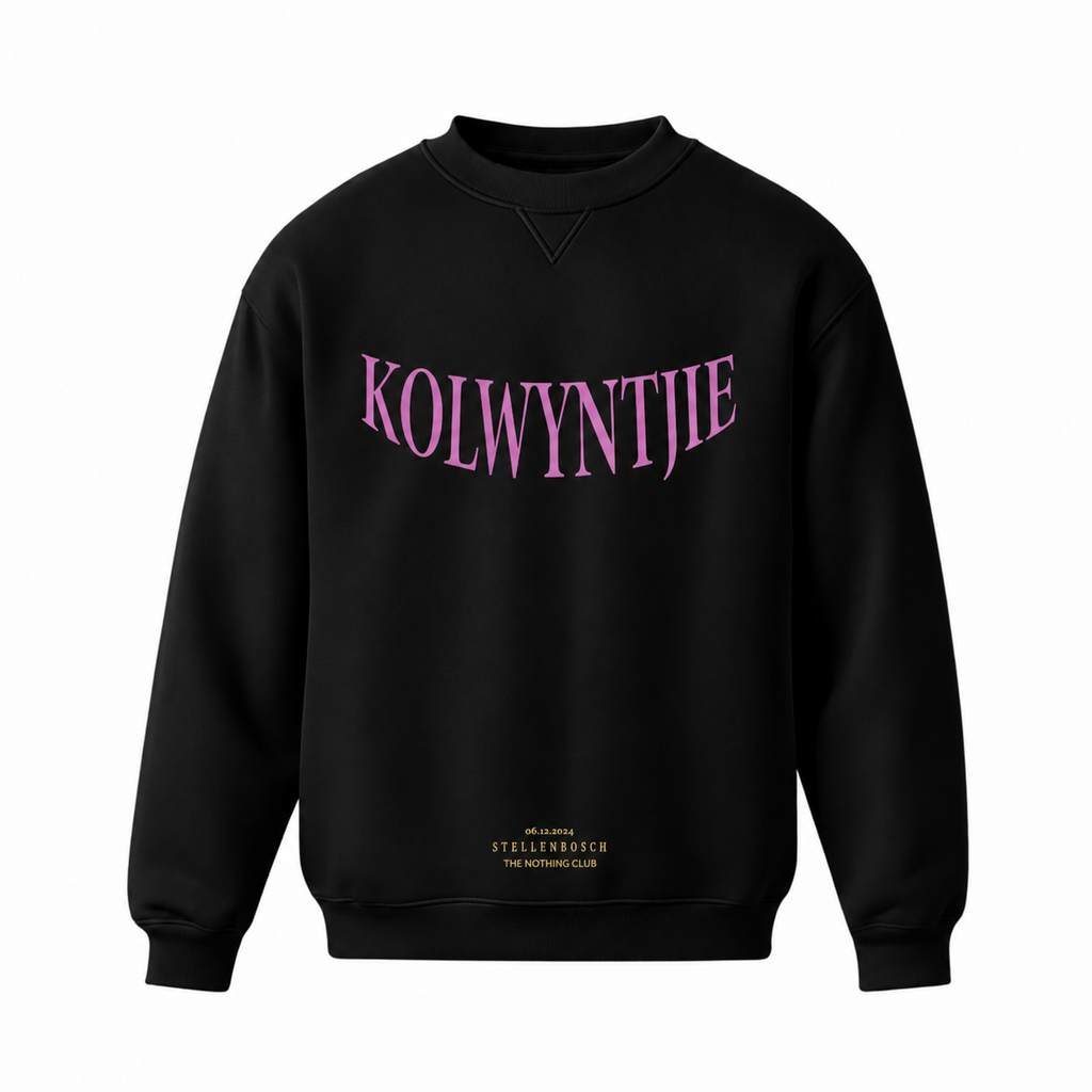 "Swooshy Kolwyntjie" Crew Neck Sweater