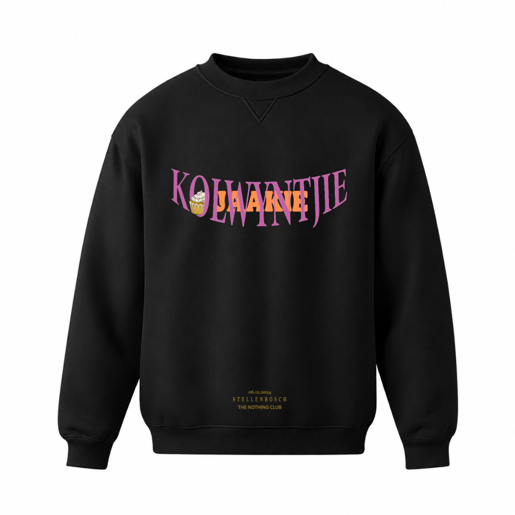 "Cupcake En Jaakie" Crew Neck Sweater