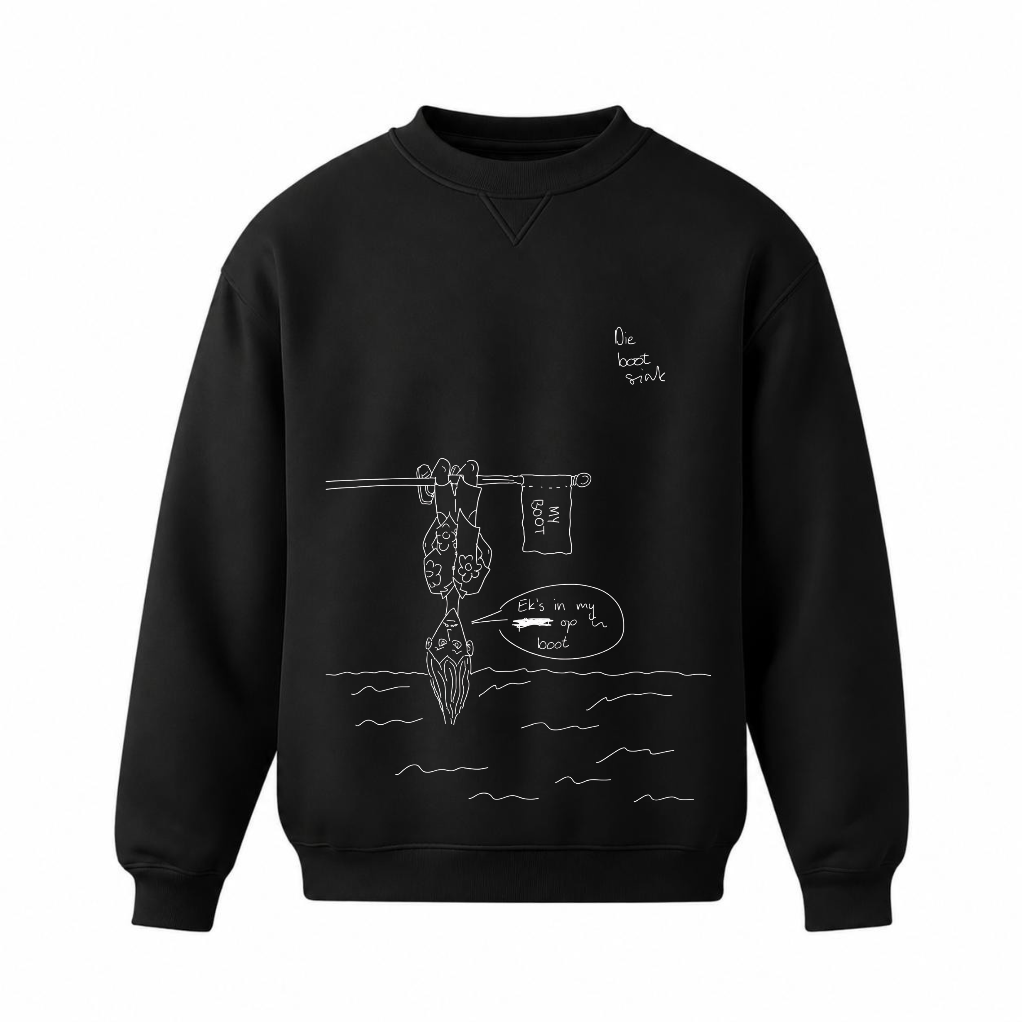 Die Boot Sink Sweater