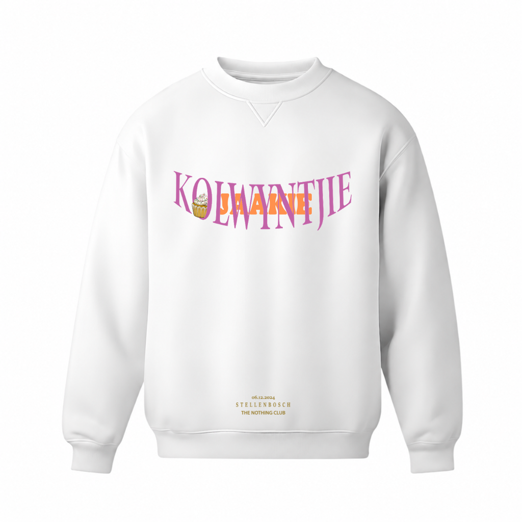 "Cupcake En Jaakie" Crew Neck Sweater