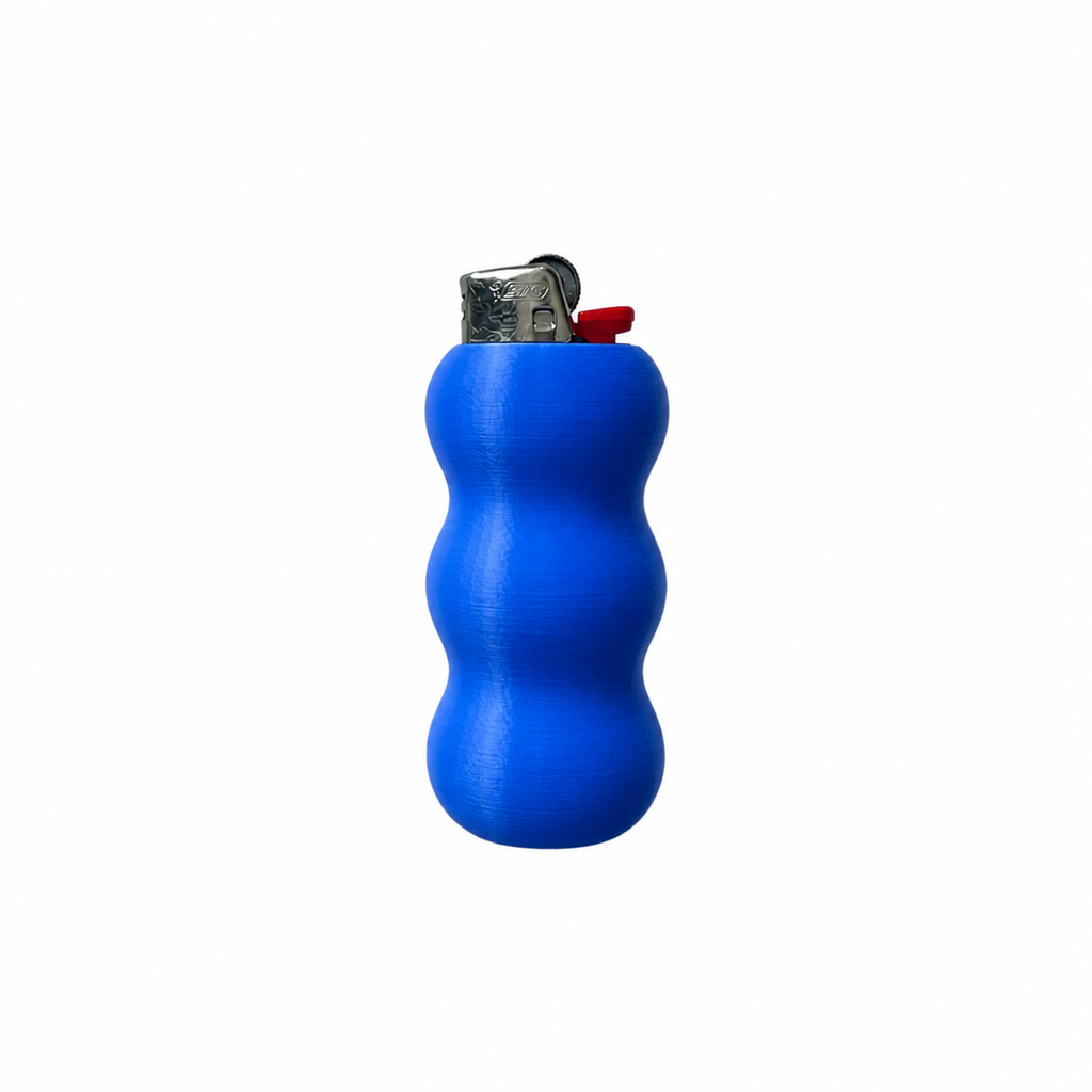 "Curvy" Bic Lighter Sleeve