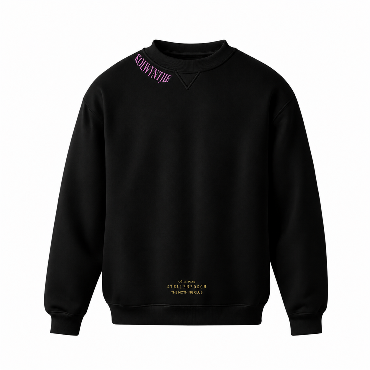 "Colar Swooshy Kolwyntjie" Crew Neck Sweater