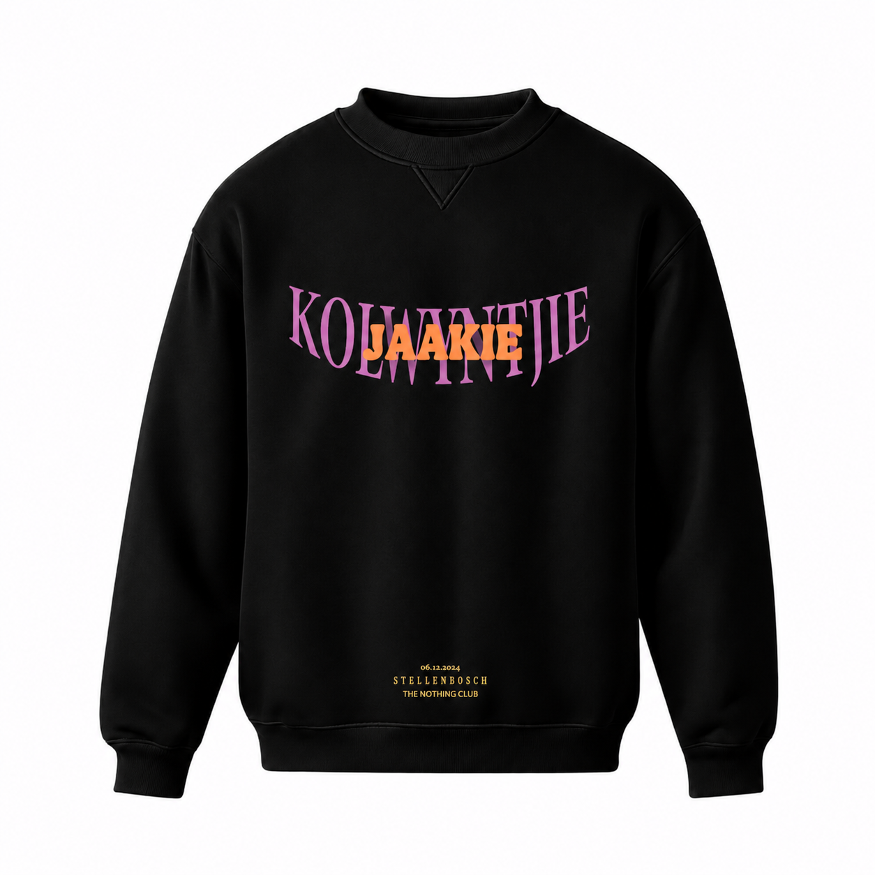 "Jaakie Kolwyntjie" Crew Neck Sweater