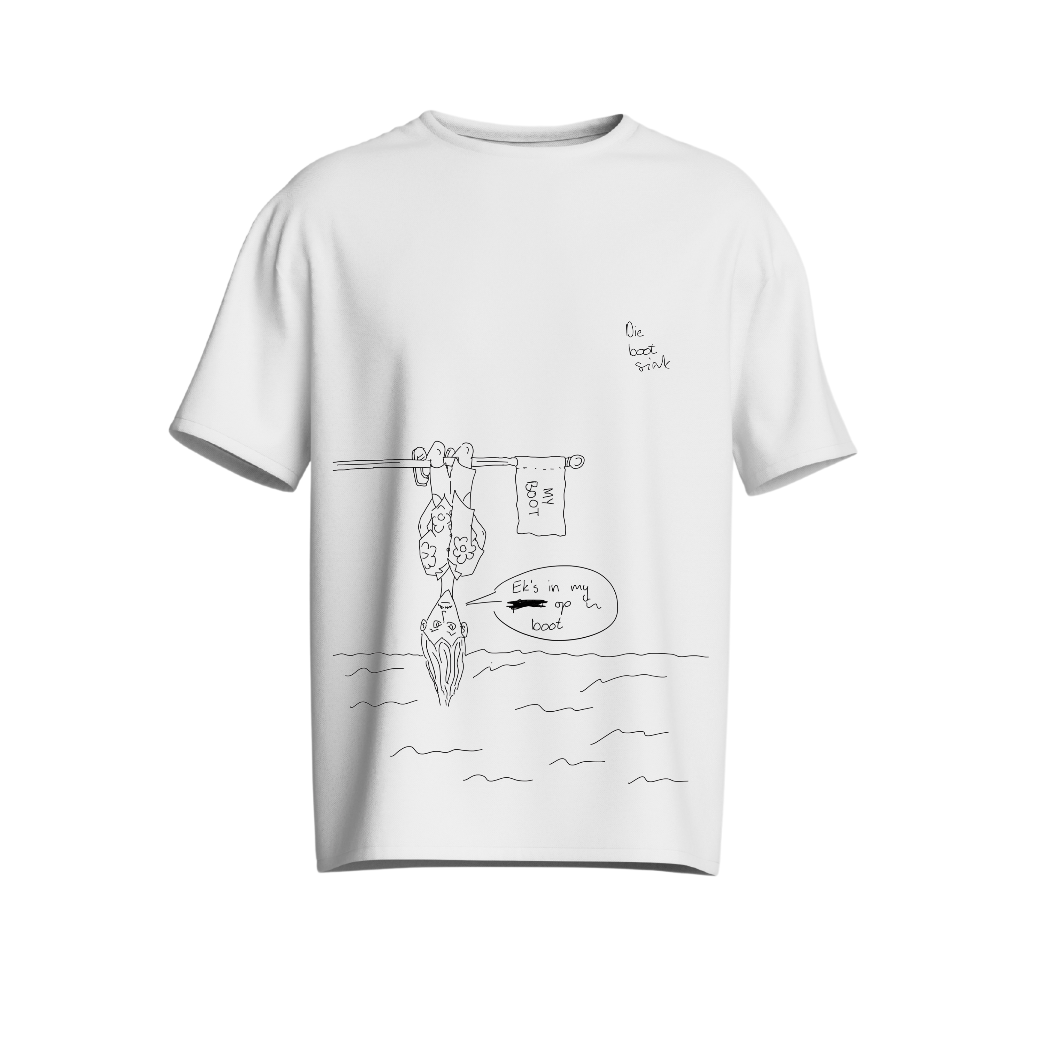 Die Boot Sink T-Shirt