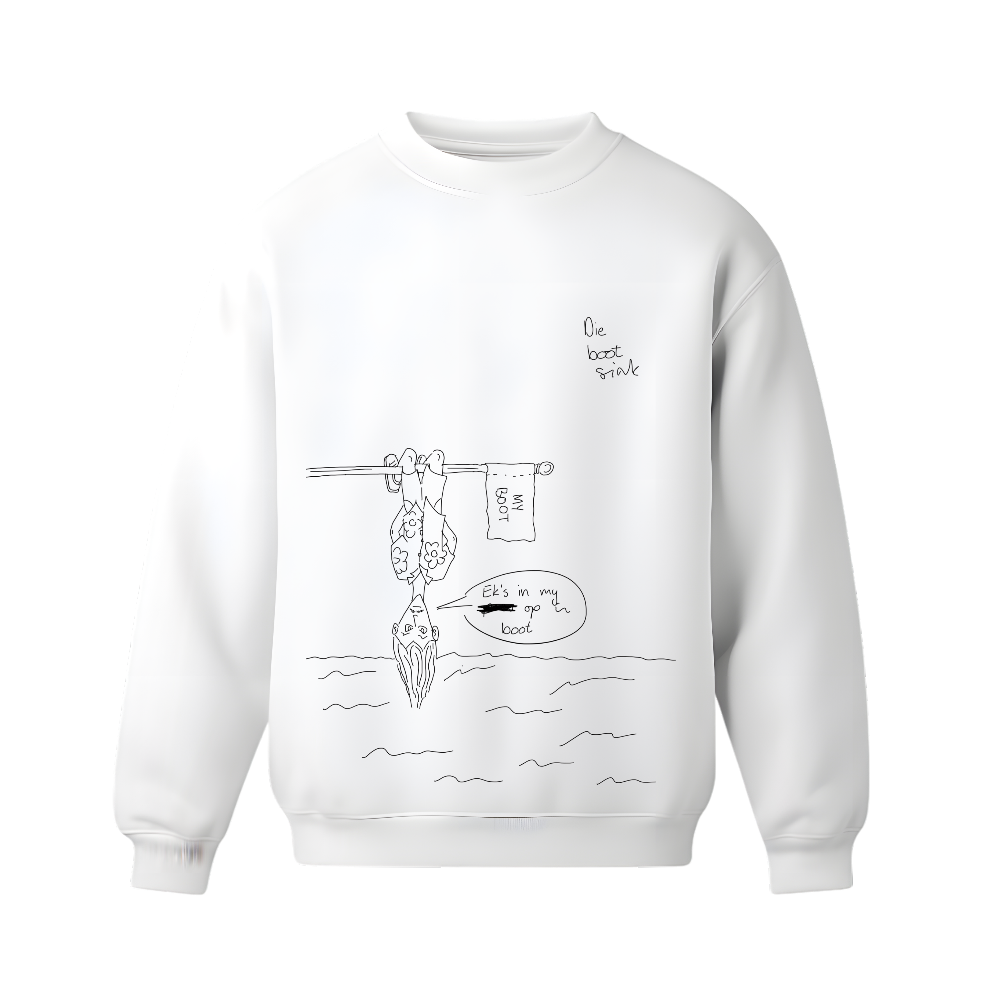 Die Boot Sink Sweater