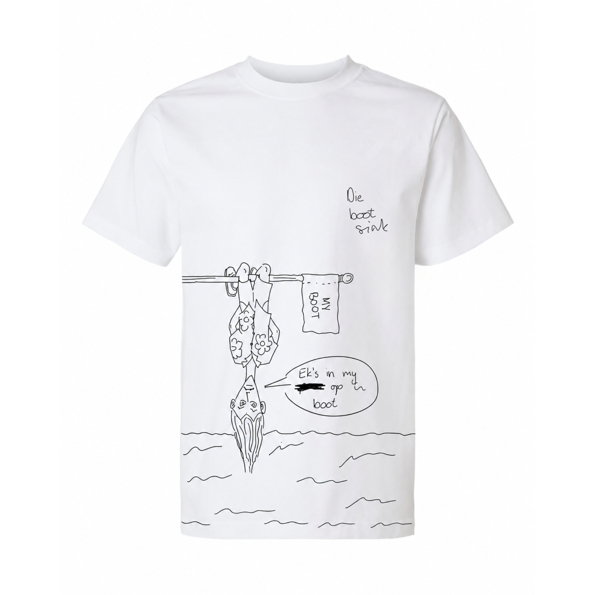 Die Boot Sink T-Shirt