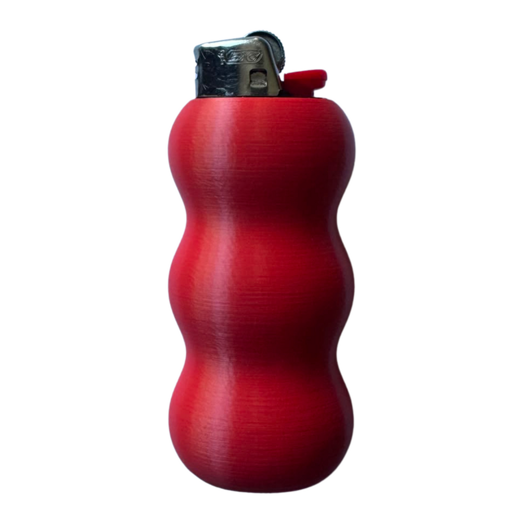 "Curvy" Bic Lighter Sleeve