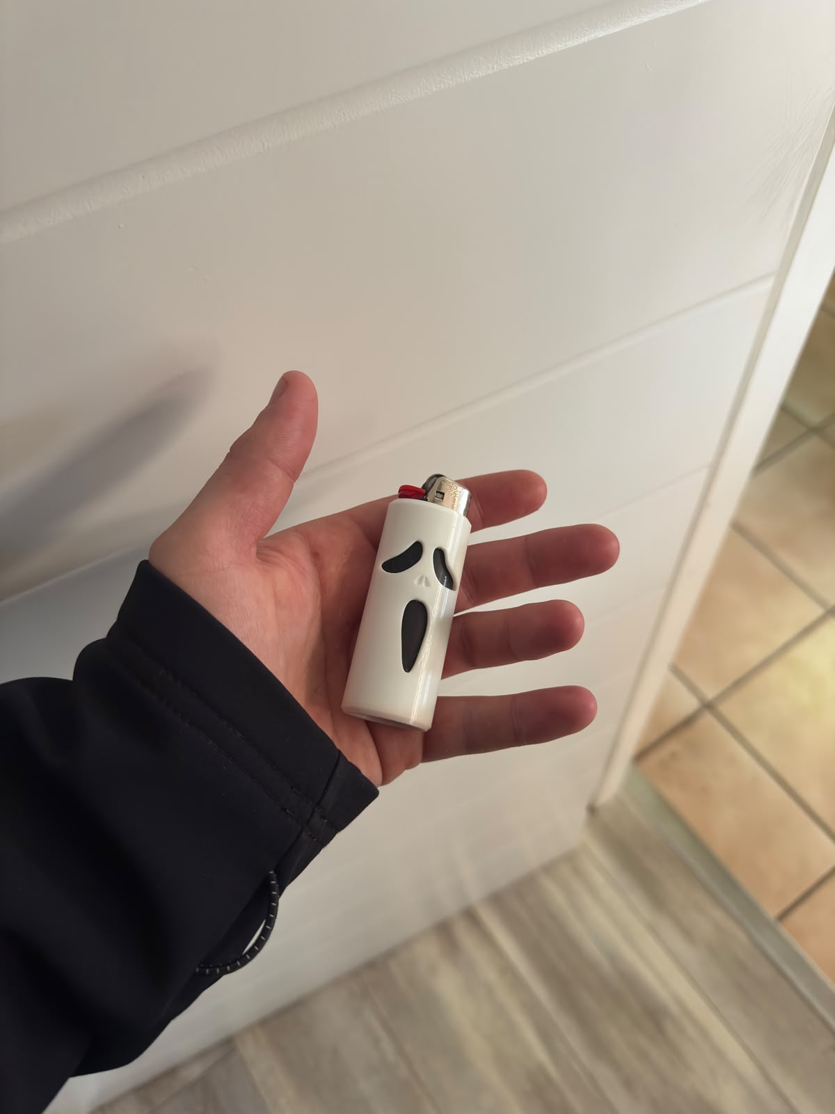 "Ghosted" Bic Lighter Sleeve