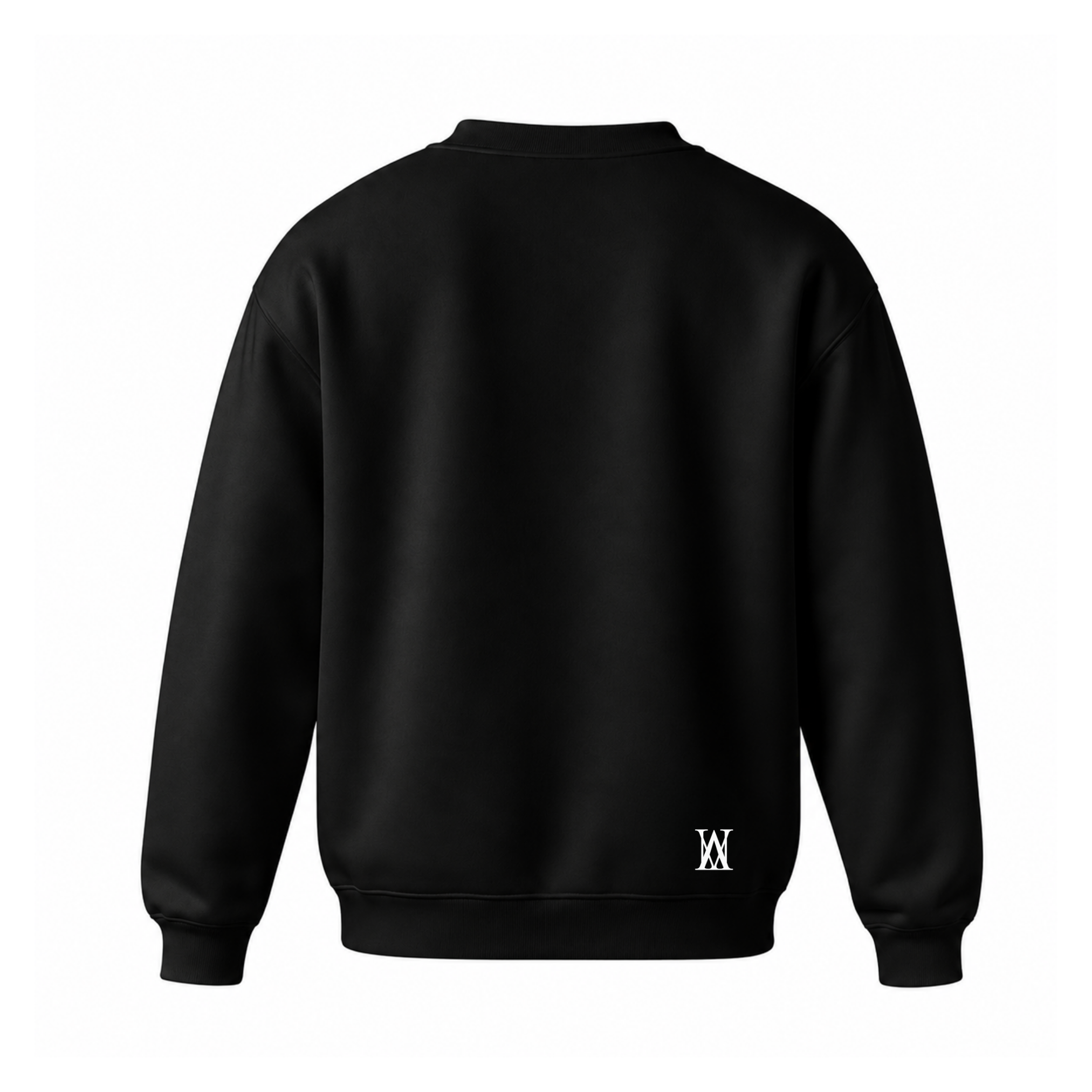 "OFindGod Groot" Crew Neck Sweater Black