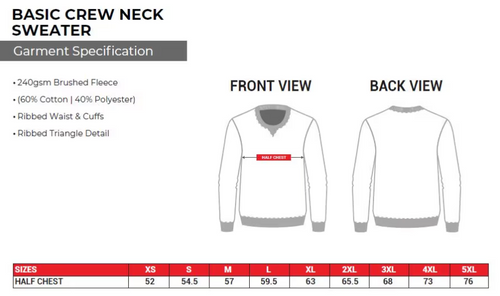 "Nytjie Se Truitjie" Crew Neck Sweater